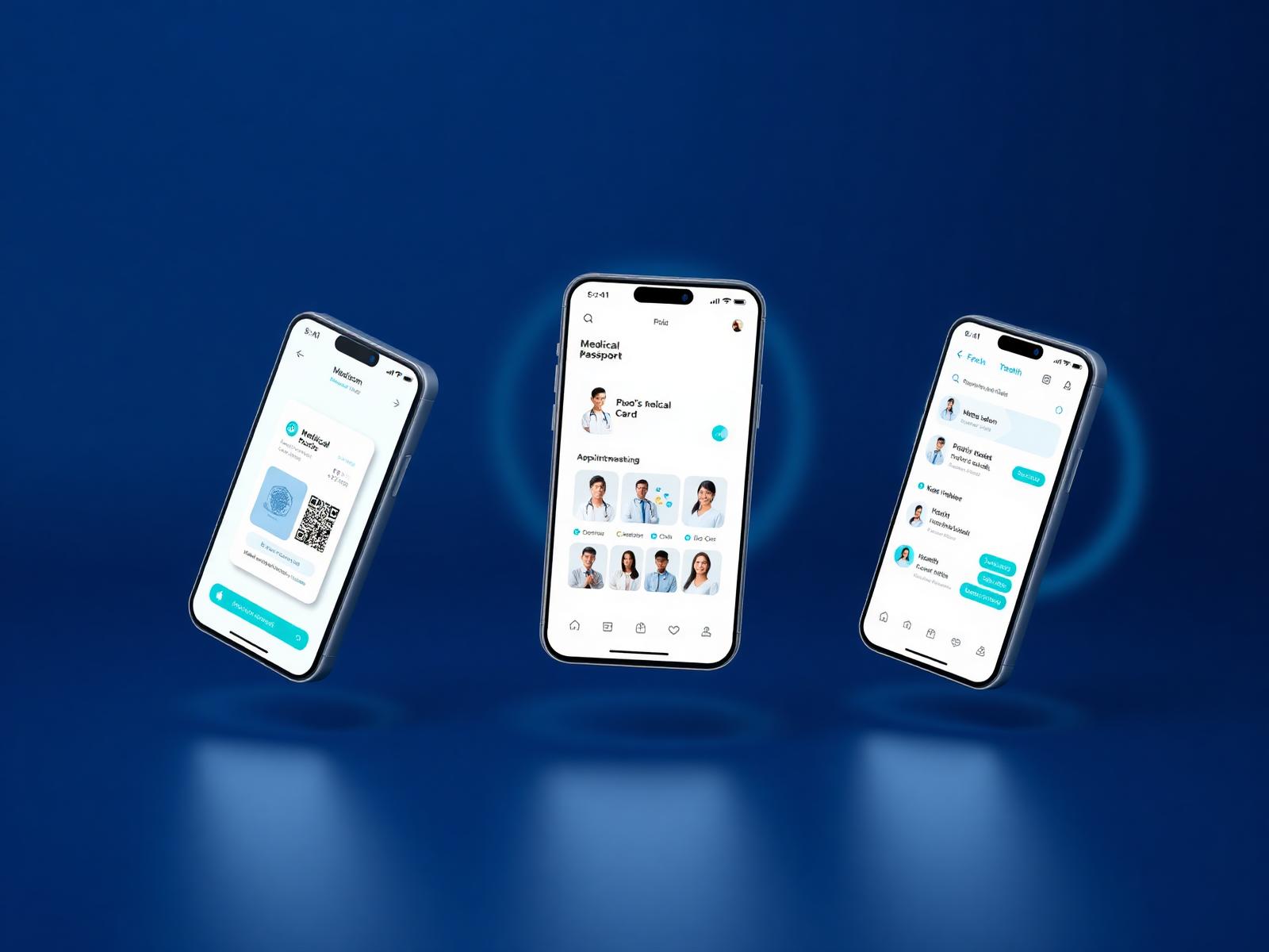 MEDPASS mobile application screens